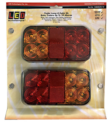 LED Combo Trailer Lights – 12 Volt