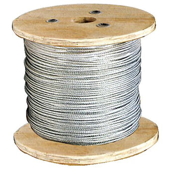 Brake Cable Reel – 4mm 7x7 Galvanised, 500m