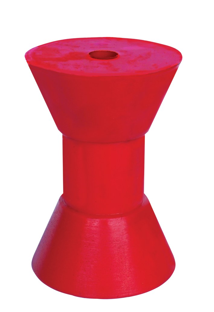 Red Poly Jumbo Keel Roller