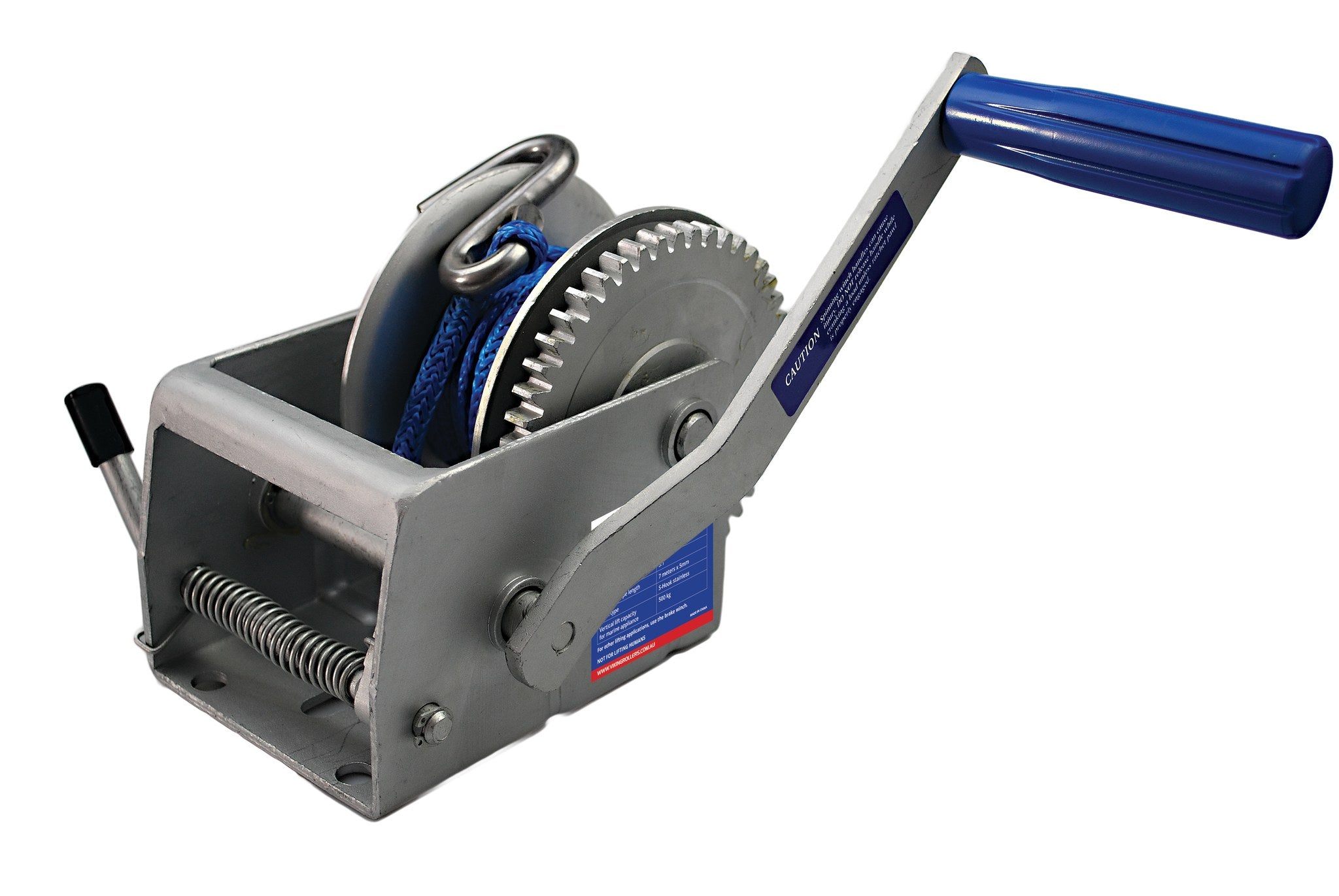 Boat Winch with Rope – Dacromet