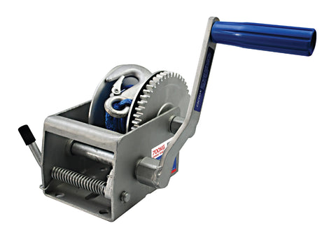 Boat Winch with Rope – Dacromet — Viking Rollers