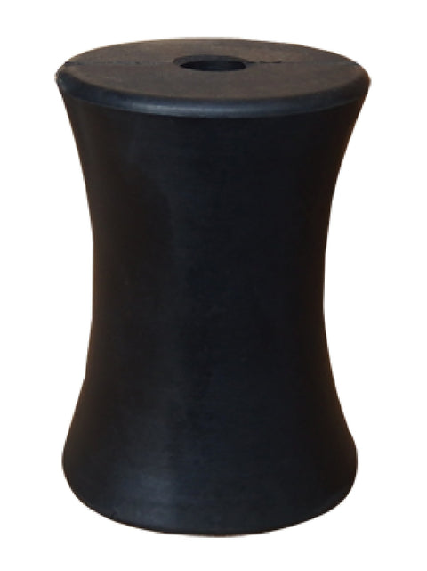 Black Rubber Jet Ski Bow Roller — Viking Rollers