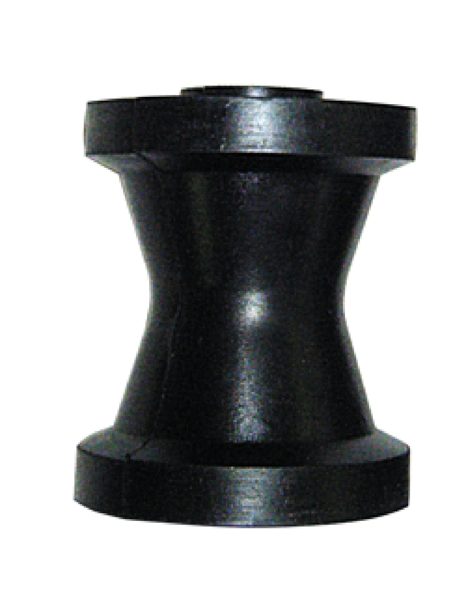 Black Rubber Bow Roller — Viking Rollers