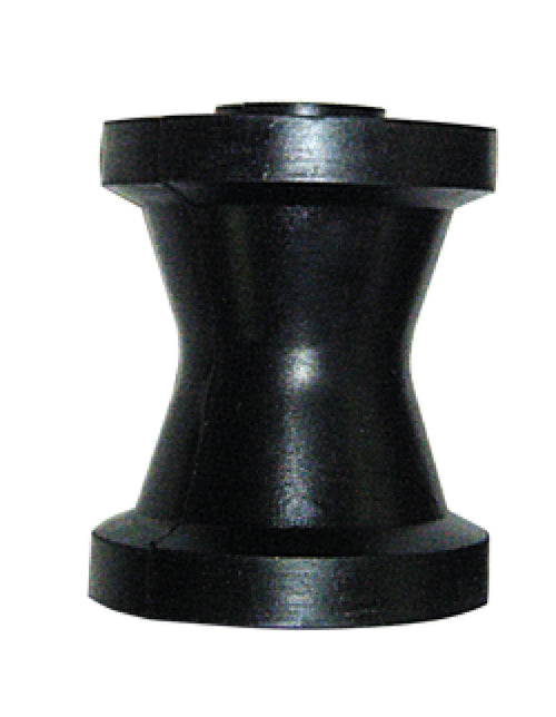 Black Rubber Bow Roller — Viking Rollers