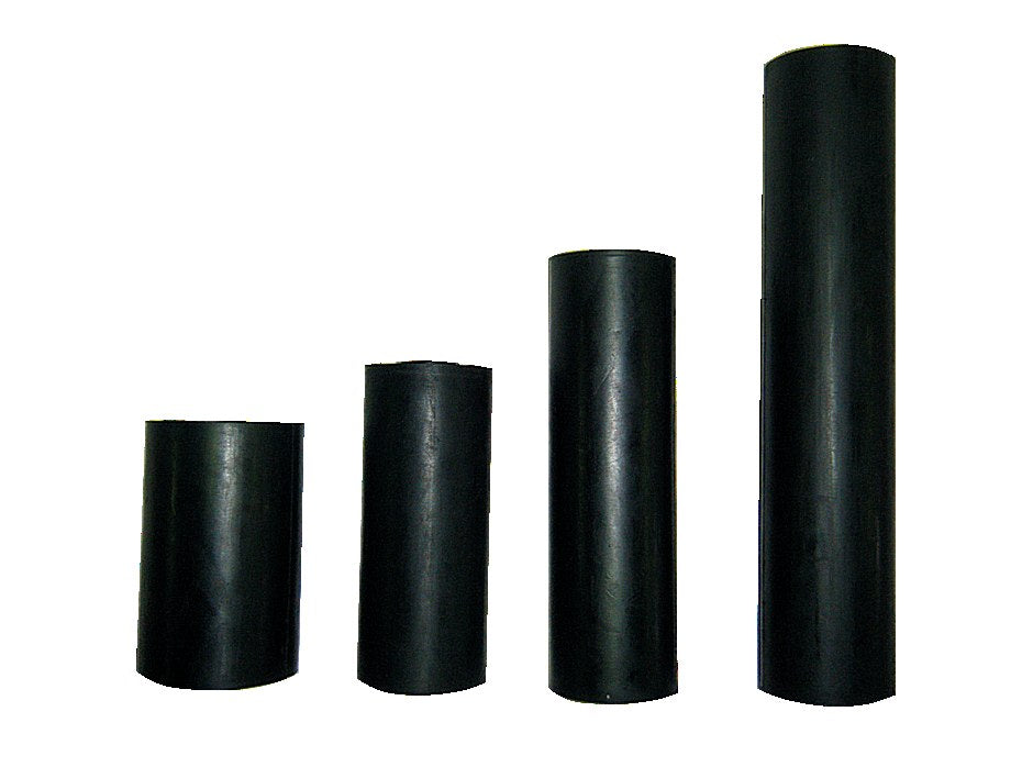 Black Rubber Bilge Roller — Viking Rollers