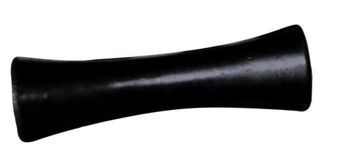 Black Rubber Concave Roller