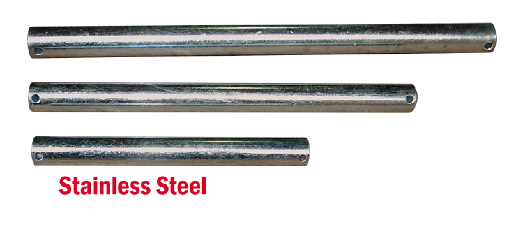 Stainless Steel Roller Spindles — Viking Rollers