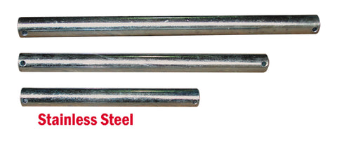 Stainless Steel Roller Spindles — Viking Rollers