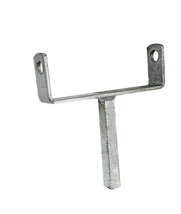 Flat Stem Roller Bracket – Galvanised