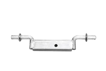 Dual Fixed Wobble Arm – Galvanised