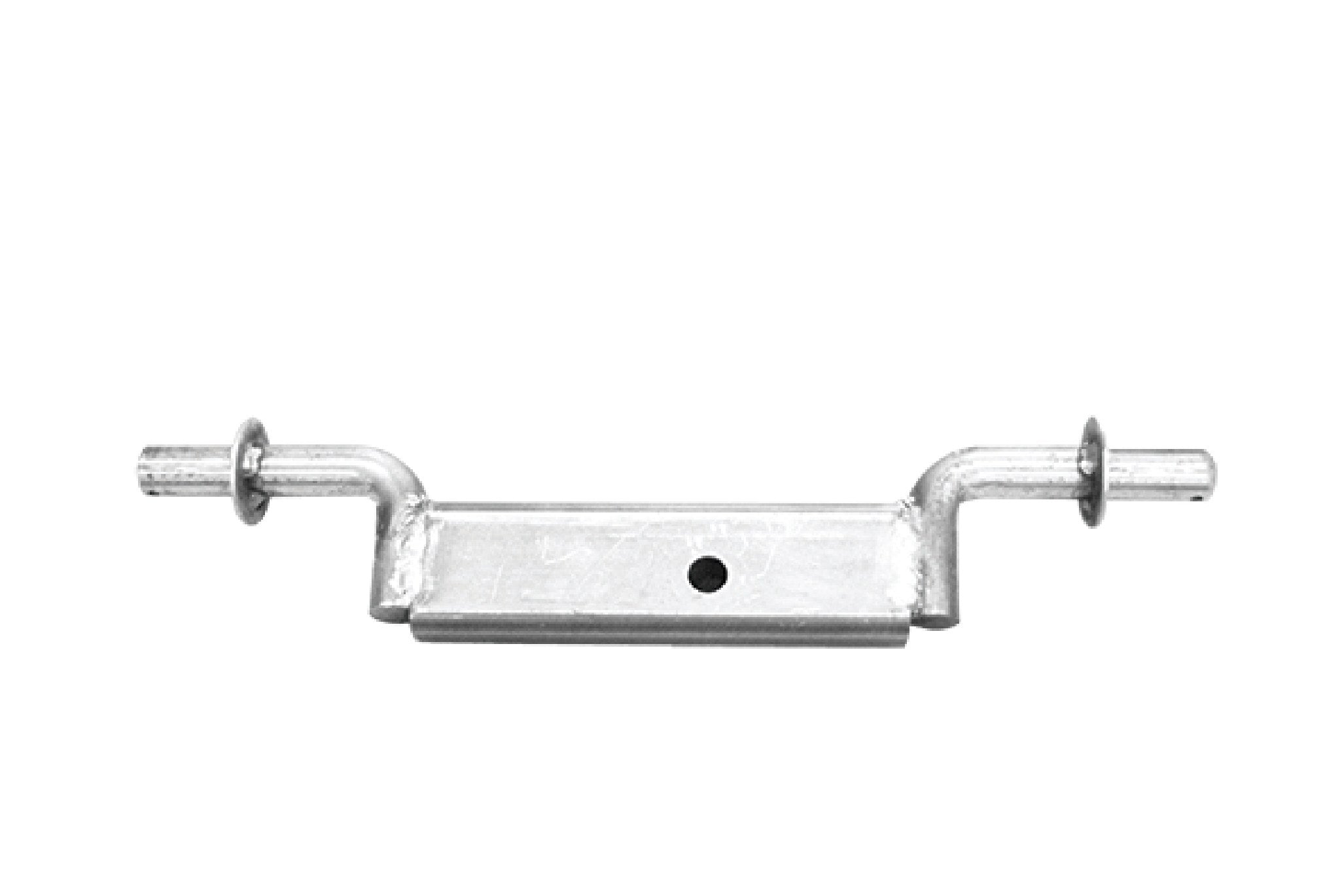 Dual Fixed Wobble Arm – Galvanised — Viking Rollers