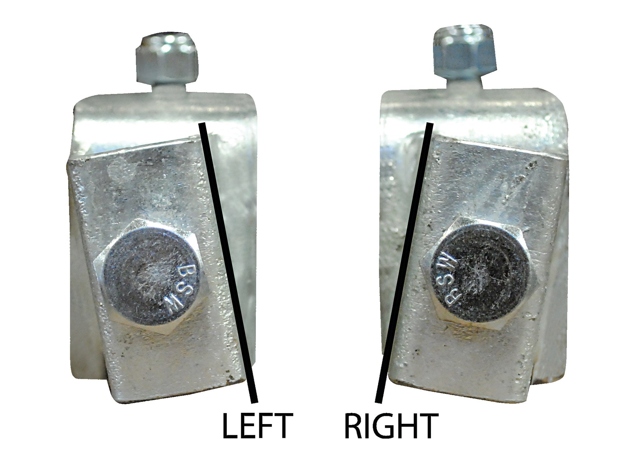 Tube Side Adjuster – Galvanised — Viking Rollers