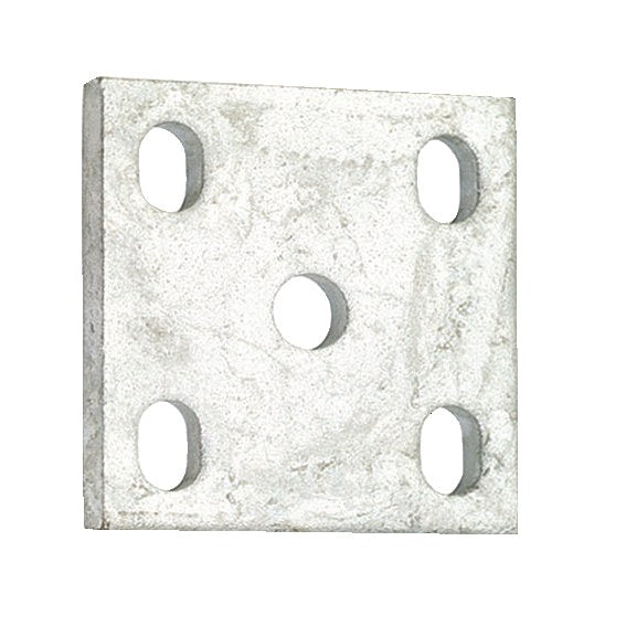 Fish Plate – Galvanised — Viking Rollers