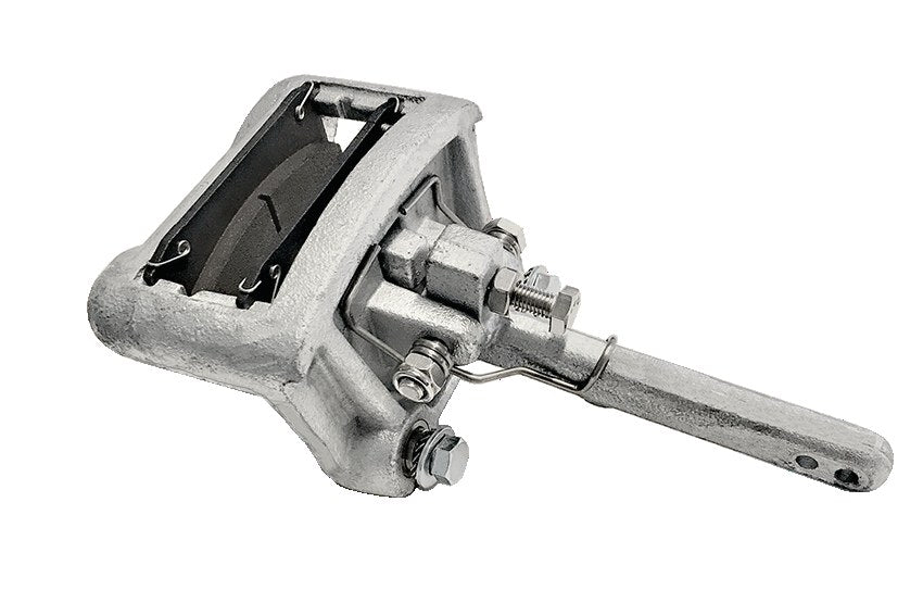 Mechanical Brake Caliper – Galvanised — Viking Rollers