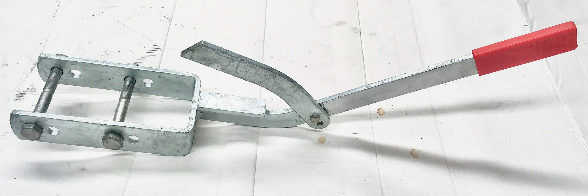 Wide Brake Handle – Galvanised — Viking Rollers