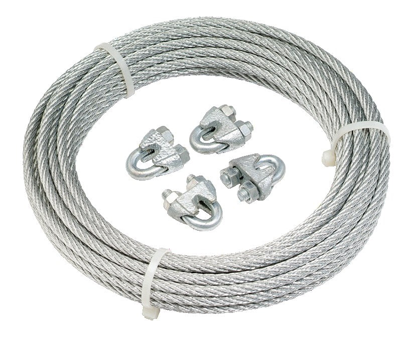 Brake Cable with Wire Grip – 4mm Galvanised — Viking Rollers