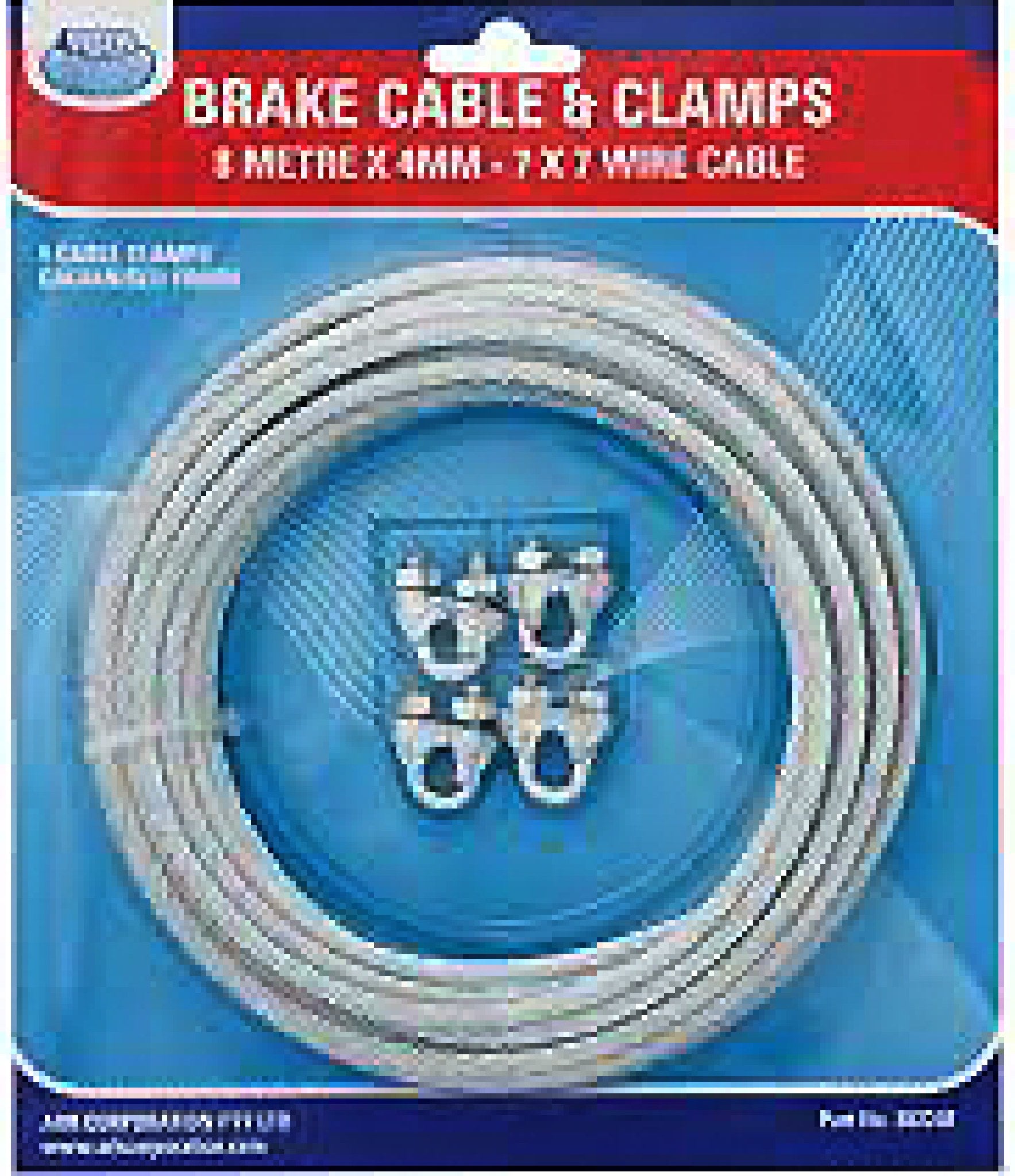 Brake Cable with Wire Grip – 4mm Galvanised — Viking Rollers