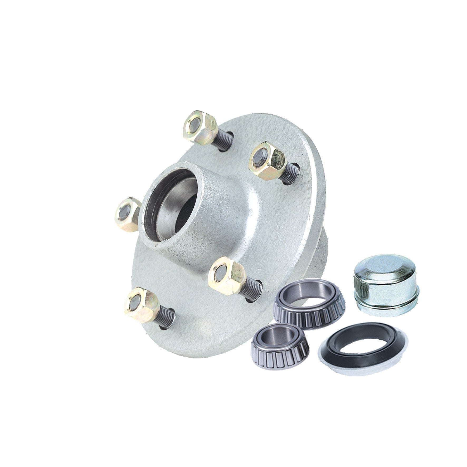 Galvanised Lazy Hub — Viking Rollers