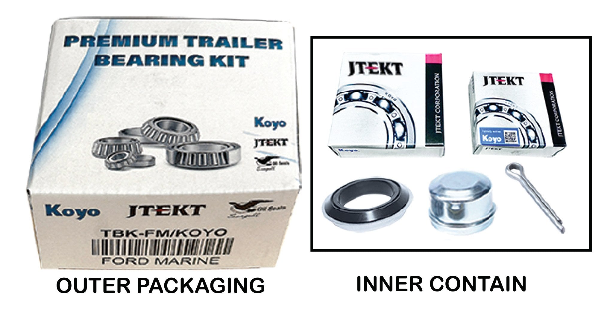 KOYO Marine Bearing Kit — Viking Rollers