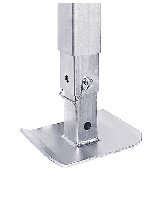 Drop Leg Jack Stand – 65mm Square — Viking Rollers