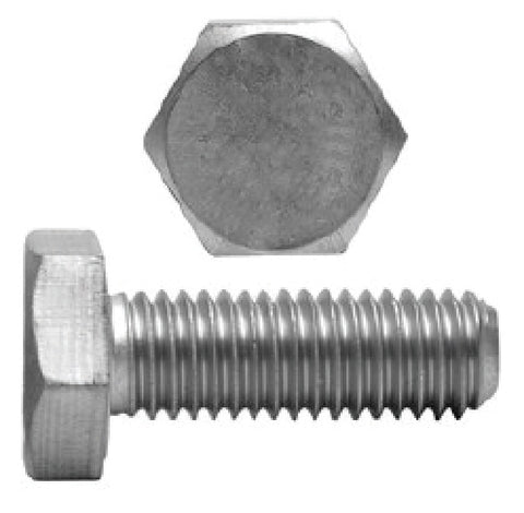 Hex Bolt & Nut – Galvanised — Viking Rollers