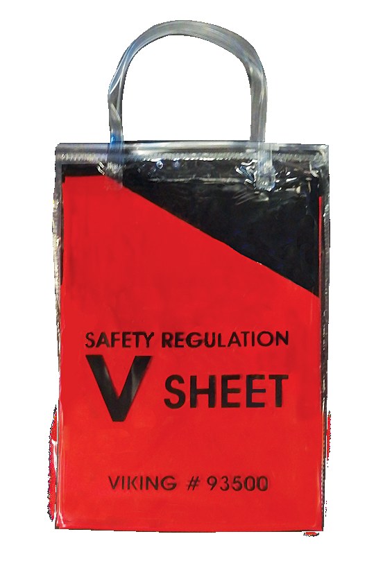Safety V-Sheet — Viking Rollers