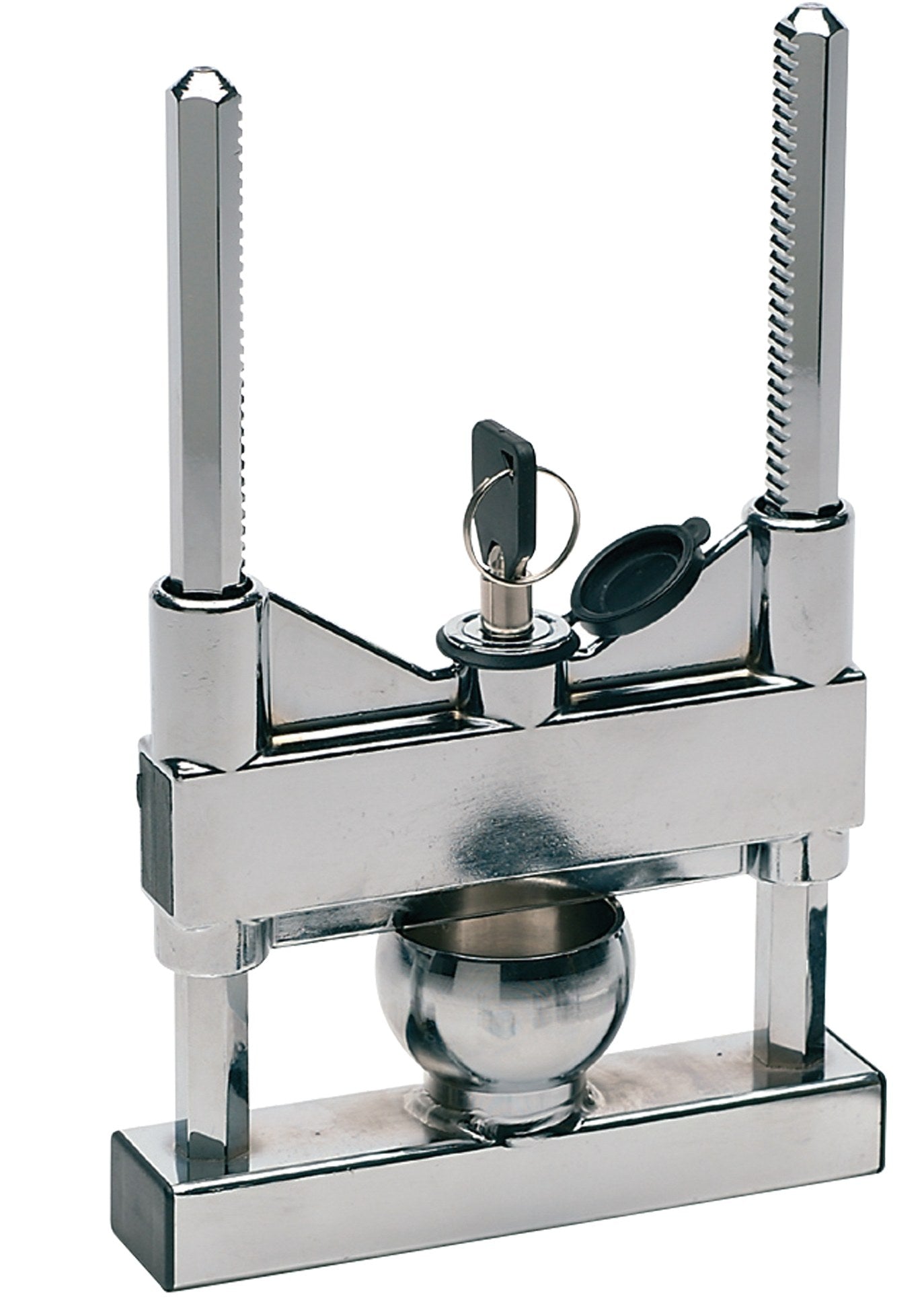 Chrome Trailer & Tow Ball Lock — Viking Rollers