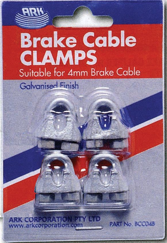 Brake Cable Clamp – Galvanised