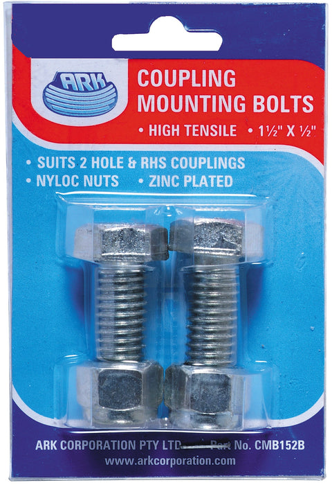 Coupling Mounting Bolt – Hi Tensile with Nyloc Nuts