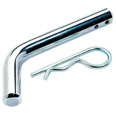 Hitch Pin with R Clip — Viking Rollers