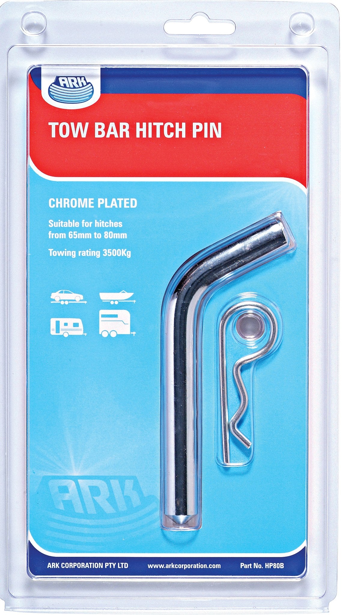 Hitch Pin with R Clip
