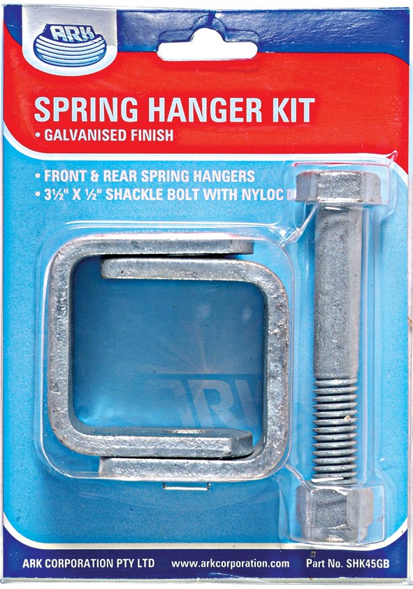 Complete Spring Hanger Kit – Galvanised — Viking Rollers