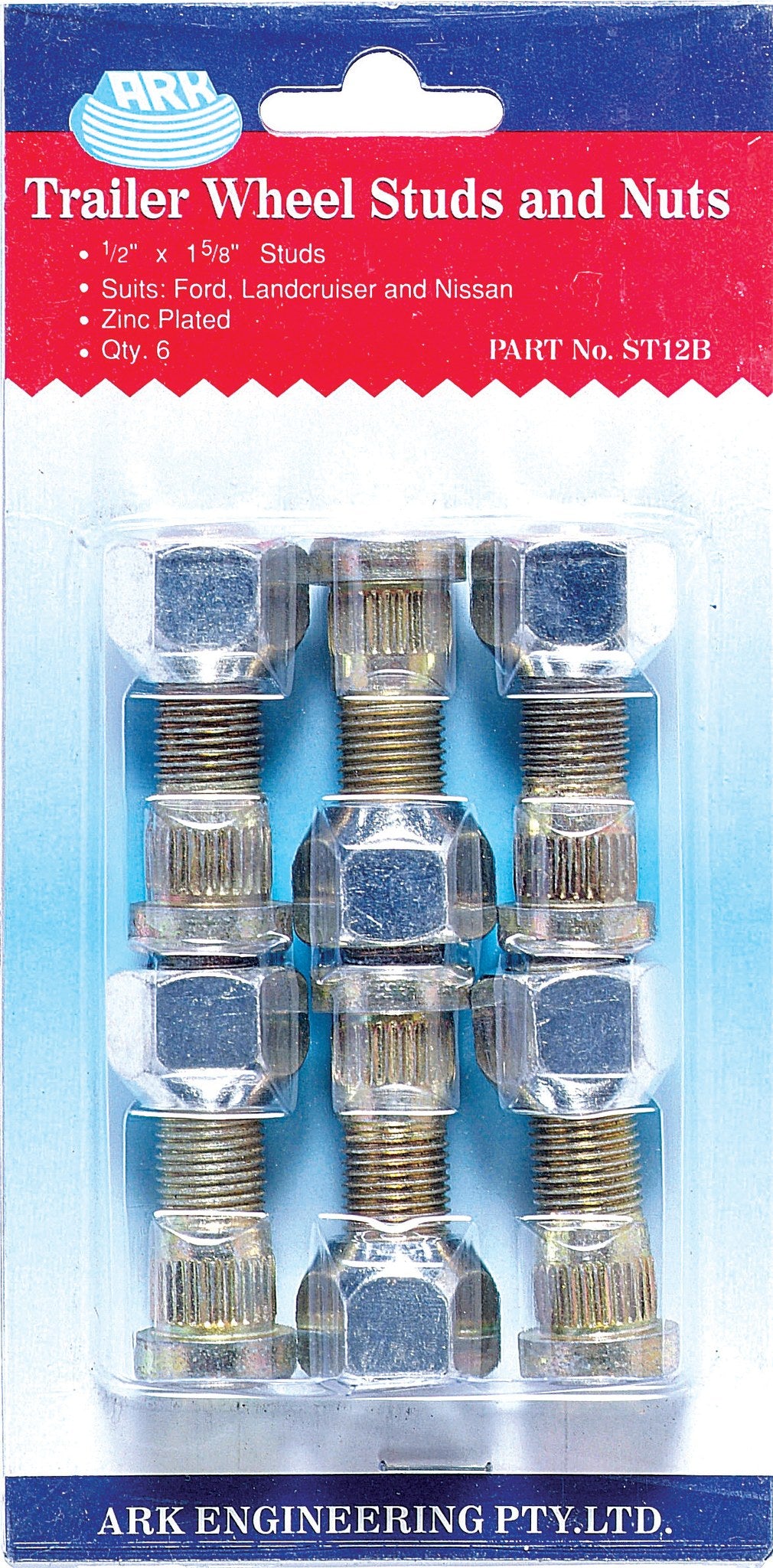 Wheel Stud & Nut Set – Blister Pack