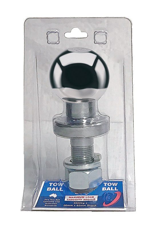 Chrome Towball — Viking Rollers