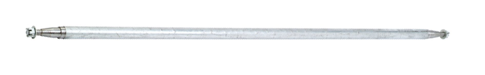 39mm Round Galvanised Axle — Viking Rollers