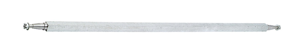 45mm Square Galvanised Axle — Viking Rollers