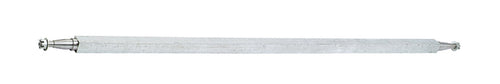 45mm Square Galvanised Axle — Viking Rollers