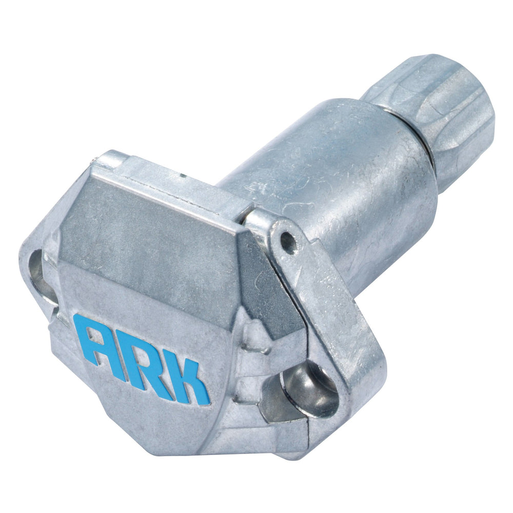 Metal Trailer Socket - 7 Pin Small Round — Viking Rollers